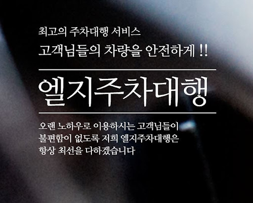 김포공항 주차 서비스에서 엘지주차대행을 선택하세요.